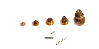 Picture of Servo Gear Set w/ Bearings, for SH1257MG
