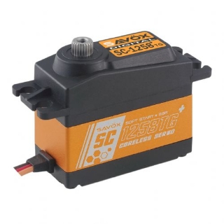Picture of Standard Size Coreless Digital Servo with Soft Start, 0.08sec / 166.6oz @ 6V