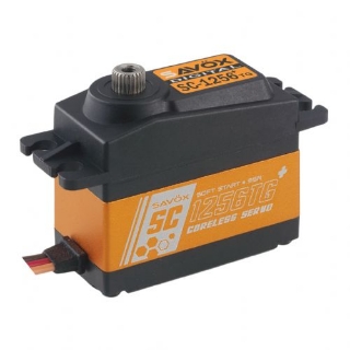 Picture of Standard Size Coreless Digital Servo with Soft Start, 0.15sec / 277oz @ 6V