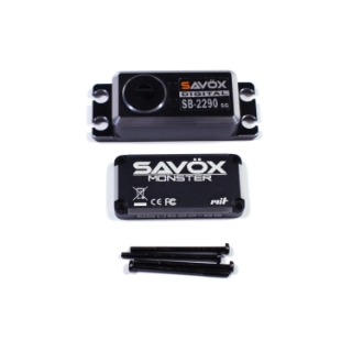 Picture of Top & Bottom Servo Case Set w/ 4 Screws, for SB2290SG