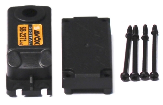 Picture of Top & Bottom Servo Case w/ 4 Screws, for SB2271SG