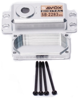 Picture of Top & Bottom Servo Case w/ 4 Screws, for SB2283MG