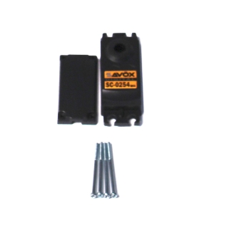 Picture of Top & Bottom Servo Case w/ 4 Screws, for SC0254MG