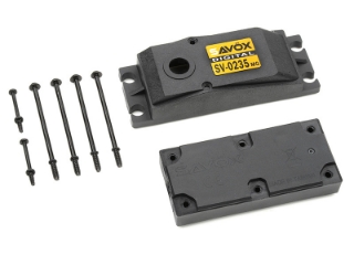 Picture of Top & Bottom Servo Case w/ 4 Screws, for SGSV0235MG