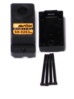 Picture of Top & Bottom Servo Case w/ 4 Screws, for SH0263MG