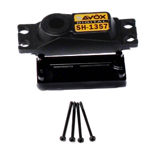 Picture of Top & Bottom Servo Case w/ 4 Screws, for SH1357