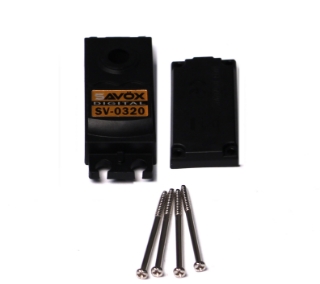 Picture of Top & Bottom Servo Case w/ 4 Screws, for SV0320