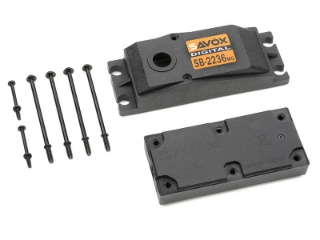 Picture of Top & Bottom Servo Case w/ Screws for SB2236MG