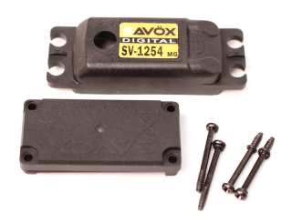 Picture of Top & Bottom Servo Case w/ Screws, for SV1254MG Servo