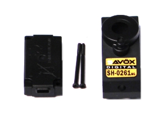 Picture of Top & Bottom Servo Case w/4 Screws, for SH0261MG