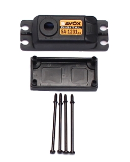 Picture of Top and Bottom Servo Case w/ 4 Screws, for SA1231SG