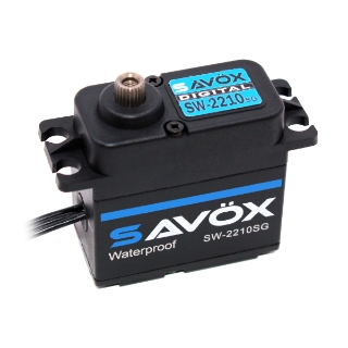 Picture of Waterproof Premium, High Voltage, Brushless, Digital Servo 0.11 sec / 555oz @ 7.4V -Black Edition