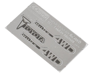 Picture of RC4WD CChand Tamiya Hilux Metal Emblem Set