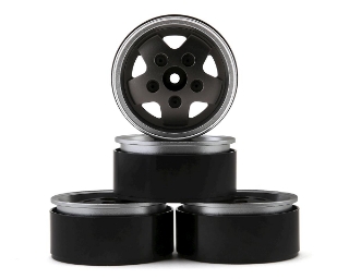 Picture of RC4WD CChand Dome Spoked 1.9" Classic Beadlock Wheels (Grey) (4)