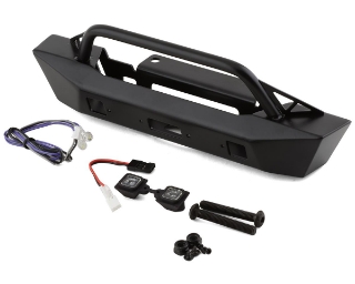 Picture of RC4WD Eon Axial SCX6 CCHAND Metal Front Stinger Bumper w/LEDs (AXI05000T)