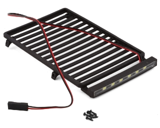 Picture of RC4WD CChand Axial SCX24 AXI00002V2T2 Flat Roof Rack w/ LED Lights