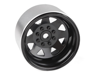 Picture of RC4WD 8 Lug Deep Dish Wagon 1.9" Steel Stamped Beadlock Crawler Wheels (Black)