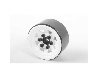 Picture of RC4WD 1/18 Gelande II Stamped Steel 1.0'' Stock Beadlock Wheels (White) (4)