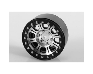 Picture of RC4WD Raceline Monster 1.9" Aluminum Beadlock Crawler Wheels (4) (Silver/Black)