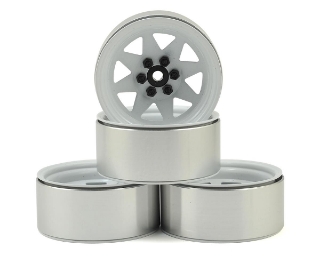 Picture of RC4WD 6 Lug Wagon 2.2 Steel Stamped Beadlock Wheels (White) (4)