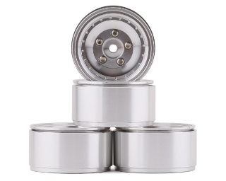 Picture of RC4WD Stocker 1.0" Beadlock Wheels (Silver) (4)