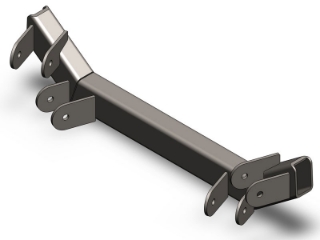 Picture of Jeep Cherokee Rear Coil Conversion Cross Member 1984-2001 XJ Clayton Off Road