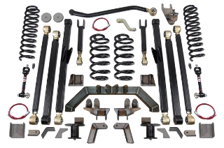Picture of Jeep Wrangler 4.0 Inch Long Arm Lift Kit W/Rear 5 Inch Stretch 1997-2006 TJ Clayton Off Road
