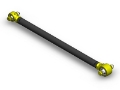 Picture of Custom Front Adjustable Track Bar W/Forged JJ 1.6 Width Lower Clayton Off Road
