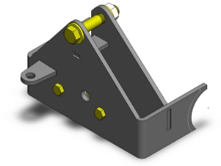 Picture of Jeep Wrangler Drag Link Flip Kit Bracket 2007-2018 JK Clayton Off Road