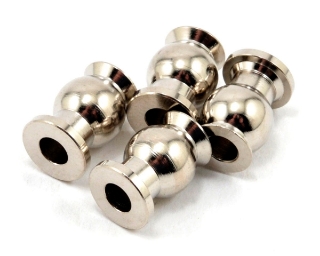 Picture of Tekno RC Steel 6.8mm Inside Camber & Steering Link Flanged Pivot Ball Set (4)