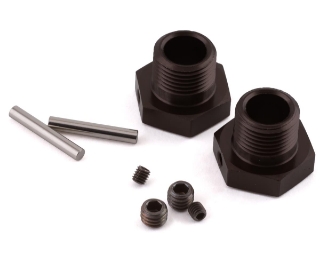 Picture of Kyosho MP10 TKI2 17mm Wide Wheel Hubs (Gunmetal) (2)