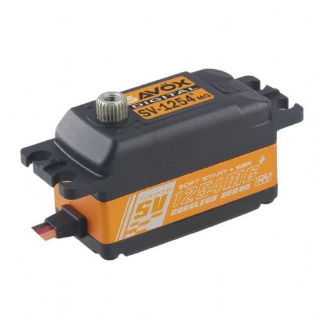 Picture of High Voltage Coreless Low Profile Digital Servo with Soft Start, 0.085sec / 208.3oz @ 7.4V