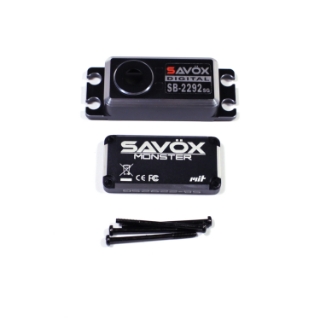 Picture of Top & Bottom Servo Case Set w/ 4 Screws, for SB2292SG