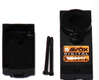 Picture of Top & Bottom Servo Case w/ 2 Screws, for SH0257MG