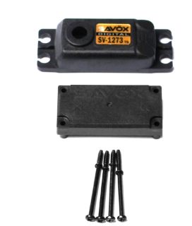 Picture of Top & Bottom Servo Case w/ 4 Screws, for SV1273TG
