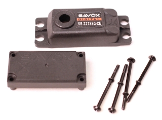 Picture of Top & Bottom Servo Case w/ Screws, for SB2273SG-CE Cavalieri Edition Servo