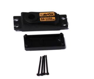 Picture of Top & Bottom Servo Case with 4 Screws for SH1250MG