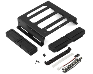 Picture of RC4WD Vanquish VS4-10 Scale Rear Bed Rack & Tool Box W/ LED Light Bar