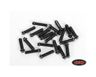 Bild von RC4WD 3x12mm Miniature Scale Hex Bolts (Black) (20)