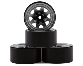 Picture of RC4WD Stamped Steel 1.0" Stock Beadlock Wheels (Silver) (4)