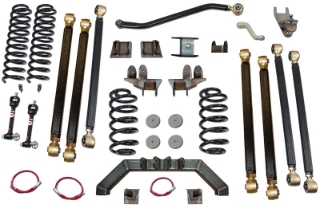 Bild von Jeep Wrangler 4.0 Inch Pro Series 3 Link Long Arm Lift Kit 2004-2006 LJ Clayton Off Road