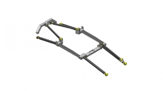 Bild von Jeep Grand Cherokee Pro Series 3 Link Long Arm Upgrade Kit 93-98 ZJ Clayton Off Road