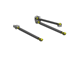 Bild von Jeep Wrangler Pro Series 3 Link Front Upgrade Kit 1997-2006 TJ Clayton Off Road