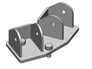 Picture of Jeep Grand Cherokee Rear 4 Link Bracket 1999-2004 WJ Clayton Off Road