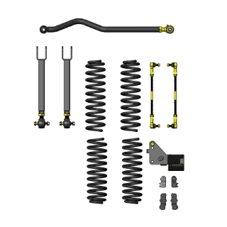 Picture of Jeep Wrangler 2.5 Inch Entry Level Lift Kit For 07-18 JK 4 Door Clayton Off Road