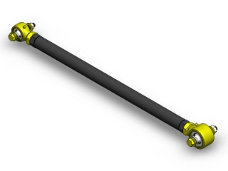 Bild von Custom Front Adjustable Track Bar W/Forged JJ 2.0 Width Lower Clayton Off Road