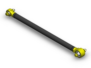 Bild von Custom Front Adjustable Track Bar W/Forged JJ 1.6 Width Lower Clayton Off Road
