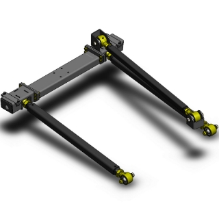 Picture of Jeep Cherokee Pro Series 3 Link Front Long Arm Upgrade Kit 84-01 XJ Clayton Off Road