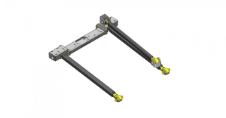 Bild von Jeep Grand Cherokee Pro Series 3 Link Front Long Arm Upgrade Kit 93-98 ZJ Clayton Off Road