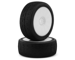 Picture of Pro-Motion Spitfire 1/8 Buggy Pre-Mount Tires (White) (2) (Super Soft)
